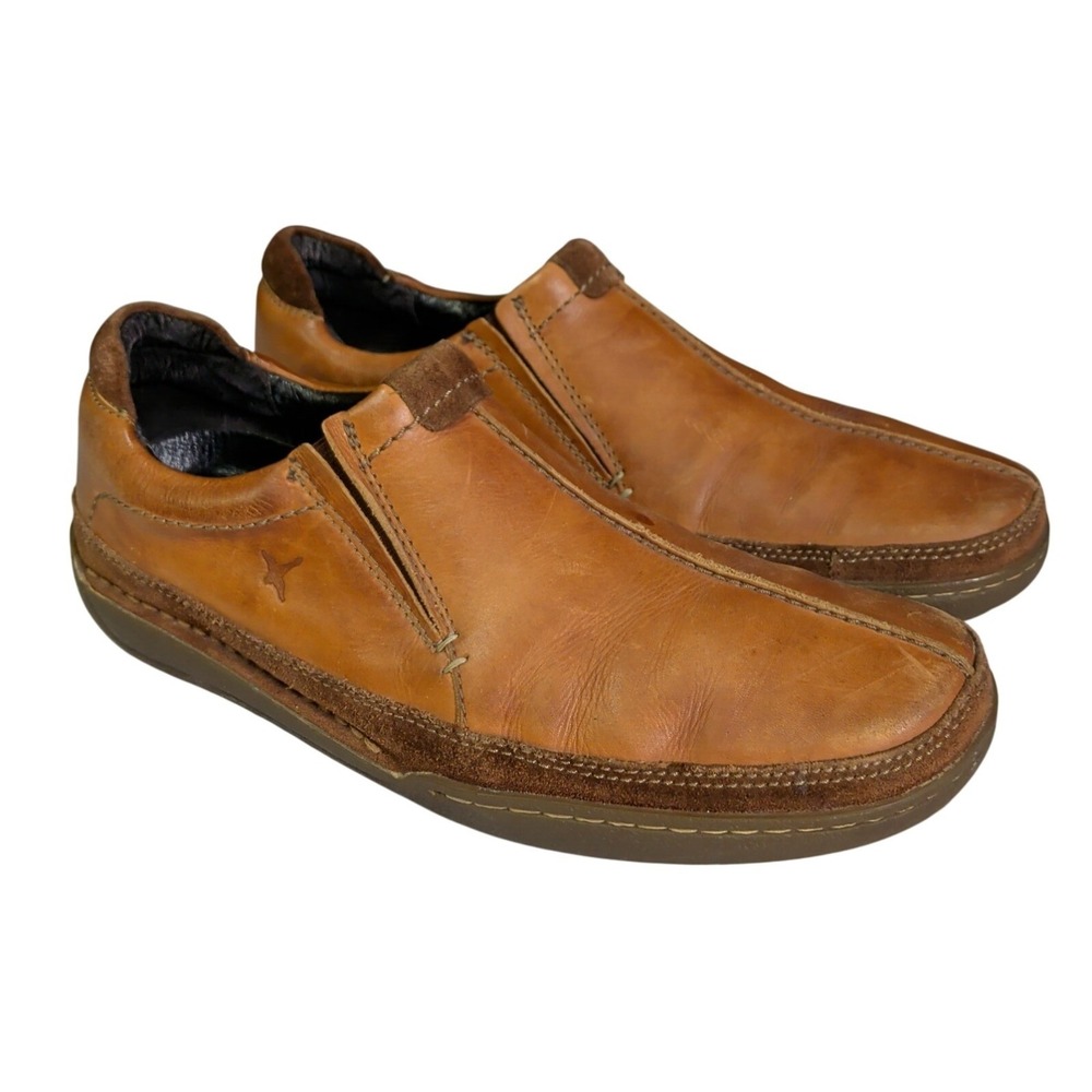 Pikolinos Loafers Mens Size 11.5 Driving Shoes Brown Leather Preppy Going Out